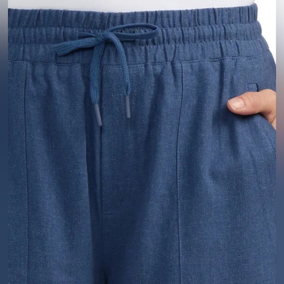 Frank by Frank and Oak Linen Blend Straight Leg Pants NWT - Picture 2 of 8